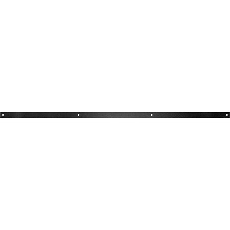 Ekena Millwork Exterior Dummy Rollers Series 2' Track, Matte Black GB6004ET2MB